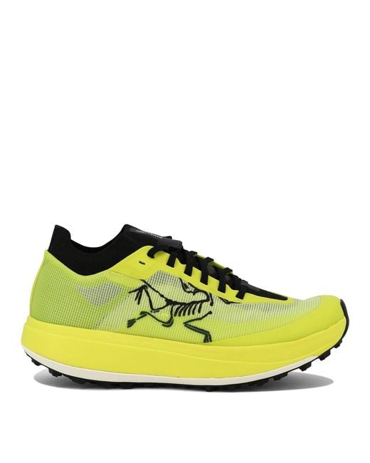Arc'teryx Yellow "Sylan Pro" Sneakers for men