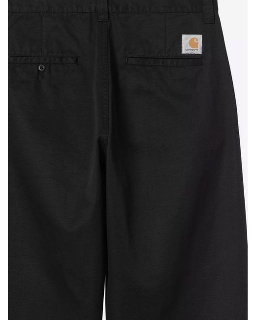 Carhartt Black Brady Pant Cotton Trousers for men