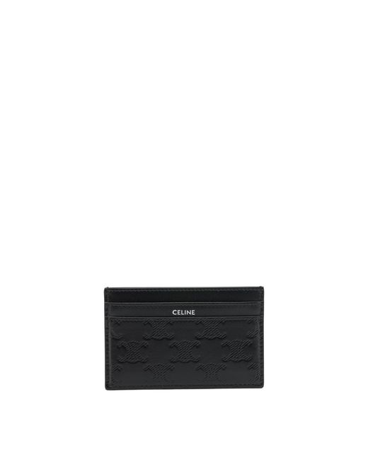 Céline White Calfskin Wallet for men