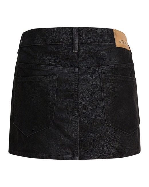 Isabel Marant Black "Kimmy" Miniskirt