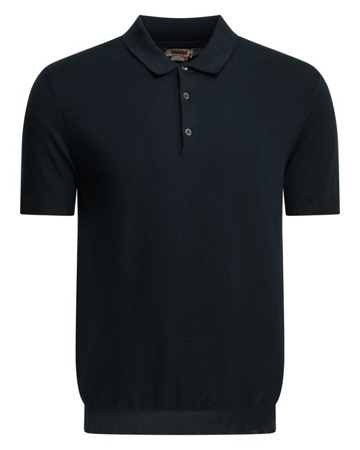 Baracuta Black Polo Shirts for men