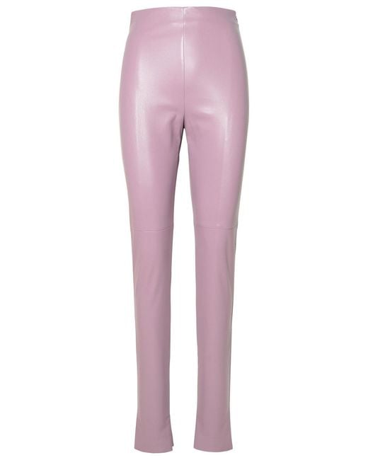 ANDAMANE Pink Mallow Polyester Blend Leggings