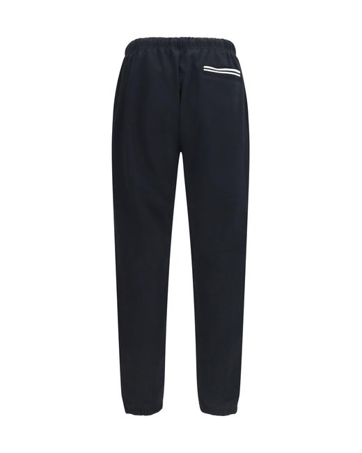 Fred Perry Blue Loopback Sweatpants for men