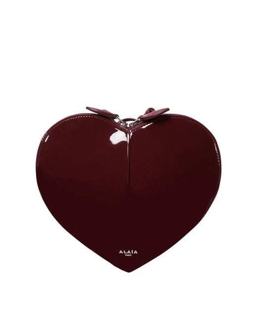 Alaïa Red "Le Cœur" Small Crossbody Bag