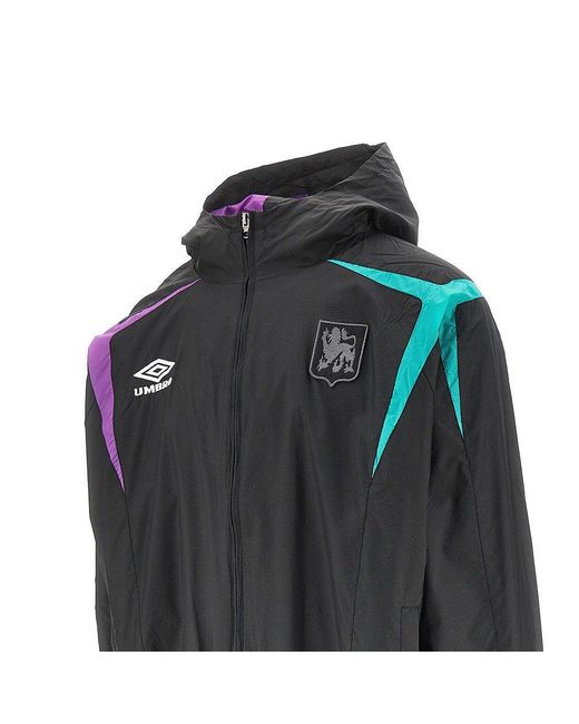 Umbro Black 'Jester' Ripstop Track Jacket for men