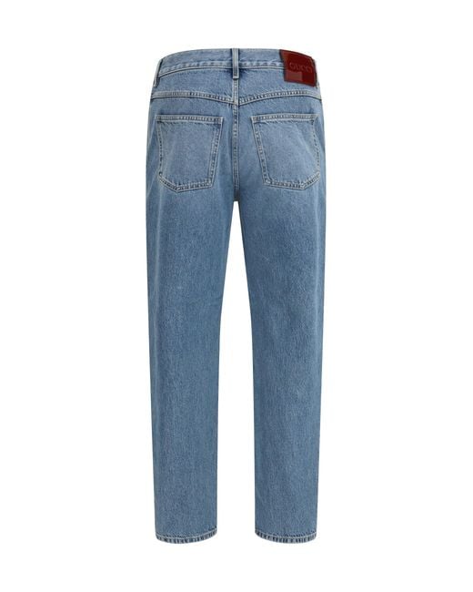 Gucci Blue Slim-Fit Pants for men
