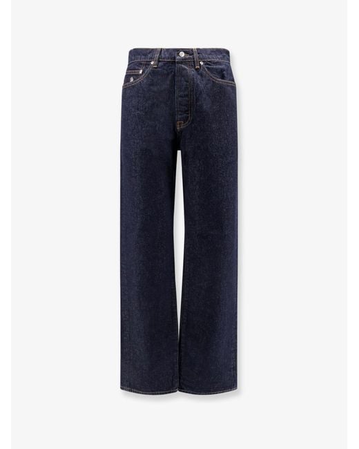Stussy Blue New Classic Regular Fit Jeans for men
