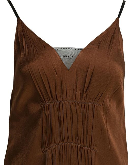 Prada Brown Dress