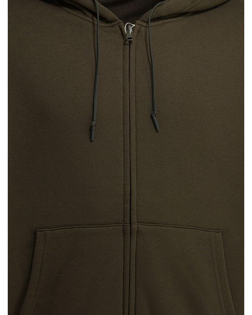 DAIWA PIER 39 Green Zipper Hoodie Sweatshirts for men