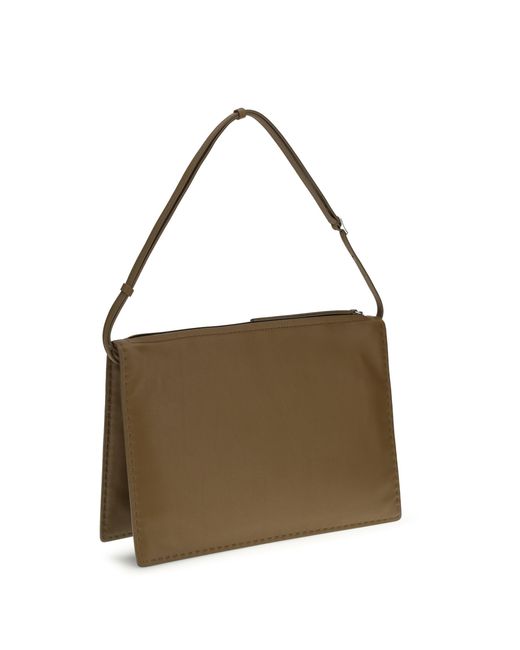 Phoebe Philo Brown Glove Clutch