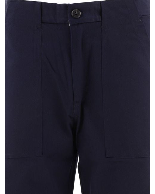 ANDBLUE Blue Hammer Trousers for men