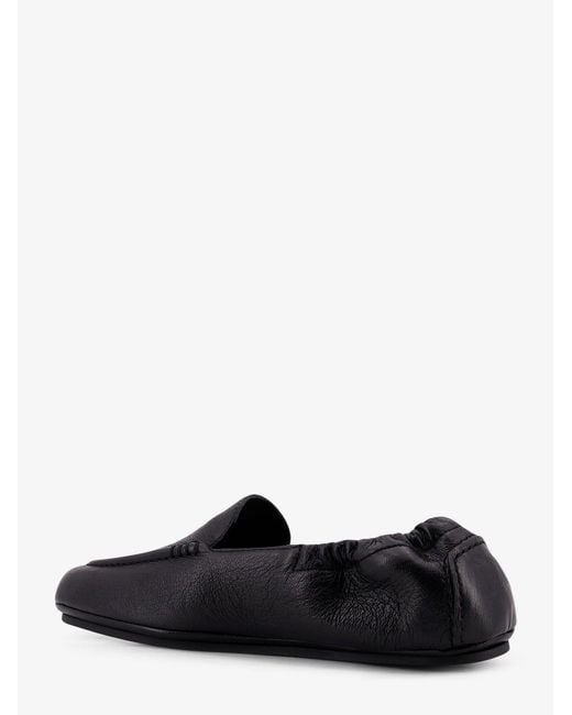 Céline White Adam Leather Slip-On Loafers for men