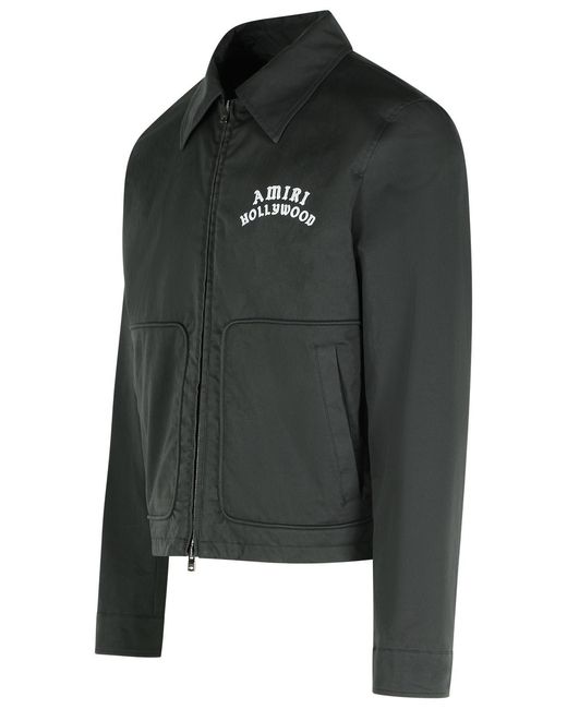 Amiri Black 'Hollywood' Cotton Jacket for men