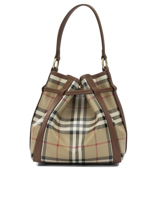 Burberry Natural Check Mini Handbag