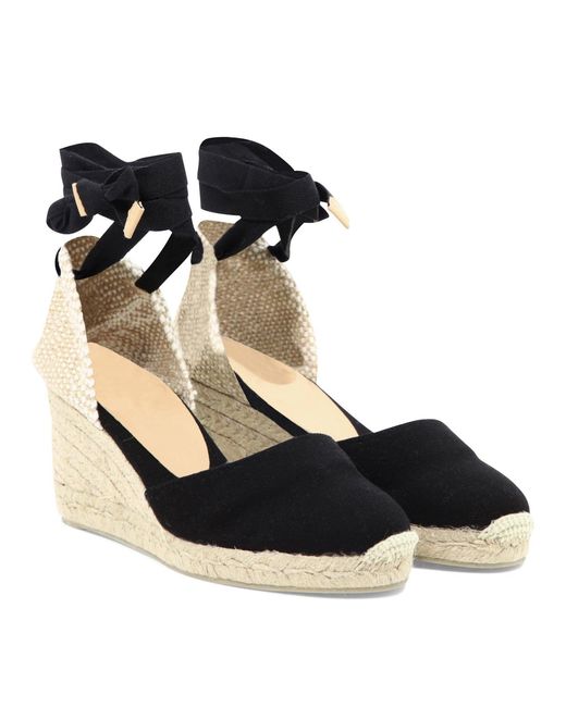 Castaner Black "carina" Espadrilles