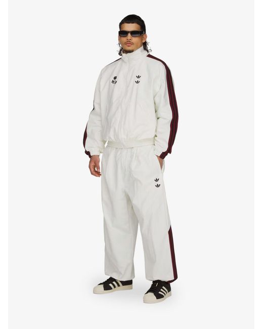 ADIDAS X WILLY CHAVARRIA White Woven Track Jacket for men