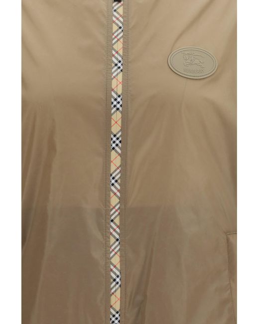 Burberry Natural Newport Nylon Hooded Jacket for men