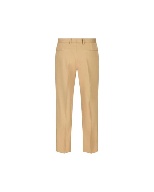 Gucci White Cotton Straight Leg Jeans