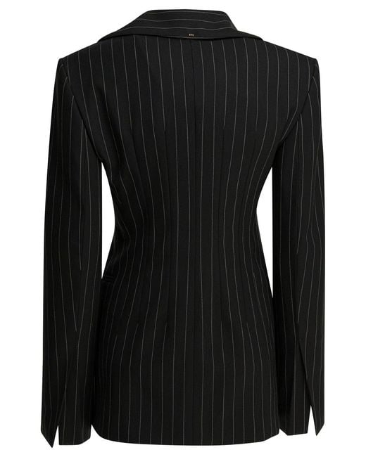 Max Mara Black Wool Blend Jacket