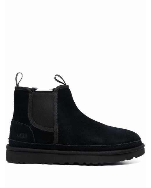 Ugg Black "Neumel Chelsea" Ankle Boots