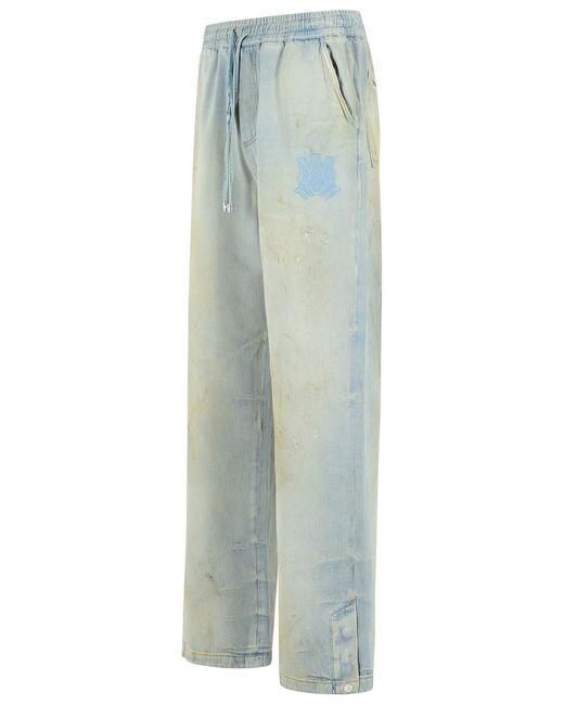 Amiri Blue Light Cotton Jeans for men