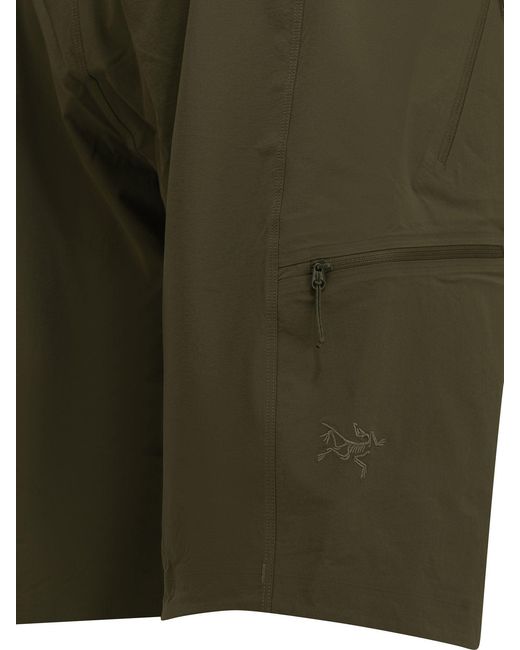 Arc'teryx Green Gamma Sl Technical Shorts for men