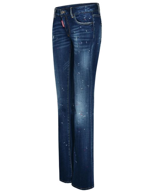 DSquared² Blue Cotton Jeans