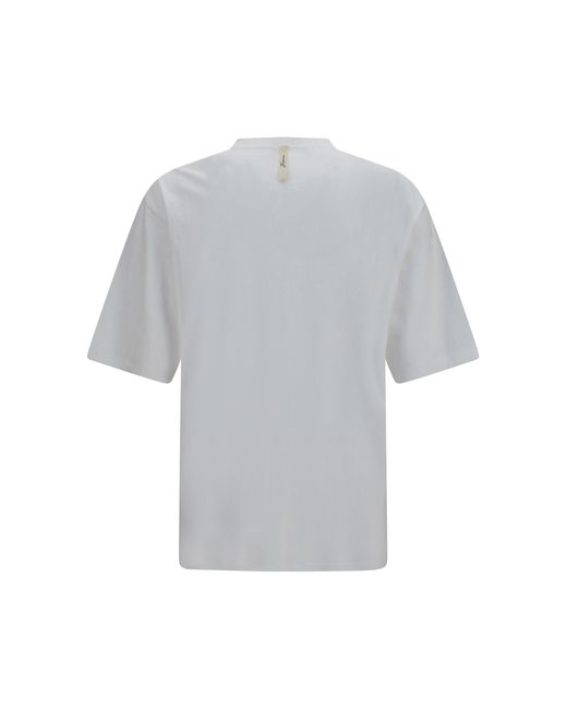 Jacquemus Gray Cotton Logo T-Shirt for men