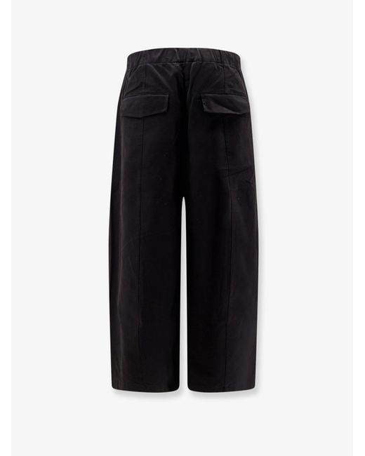 Entire studios Black Cotton Trousers