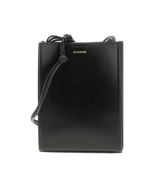 Jil Sander Black Small 'Tangle' Bag