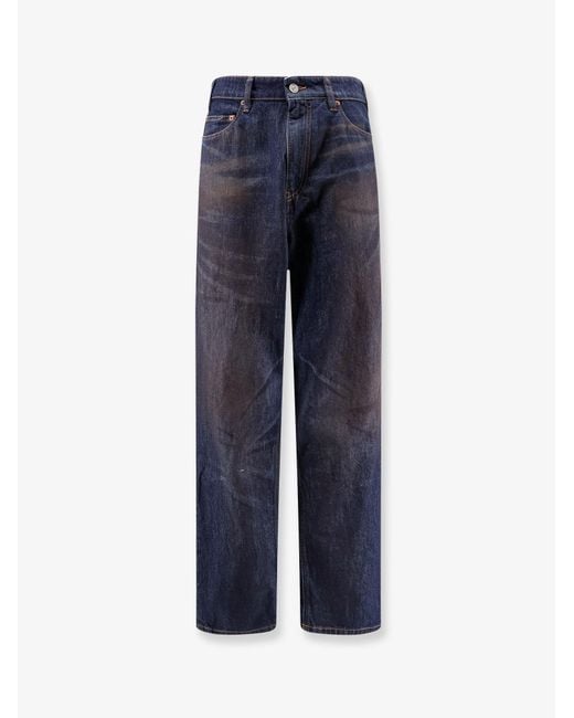 MM6 by Maison Margiela Blue Jeans With Signature Tag