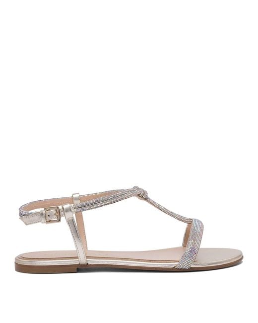 Ninalilou Metallic Sandals