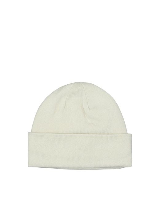 Arc'teryx White "Emb Bird Tongue" Beanie for men
