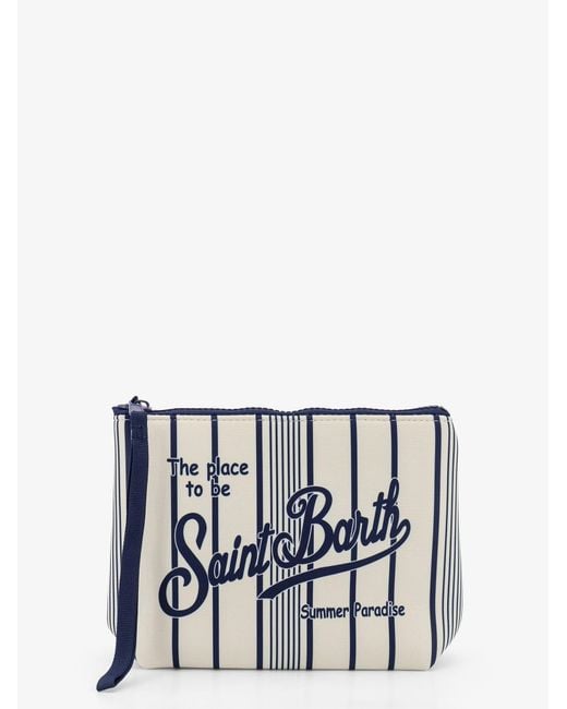 Mc2 Saint Barth Blue Aline Scuba Clutch for men