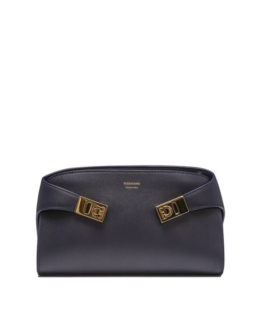 Ferragamo Blue Shoulderbags