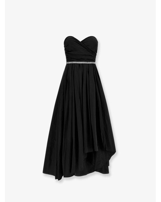 Pinko Black Dresses Poliestere