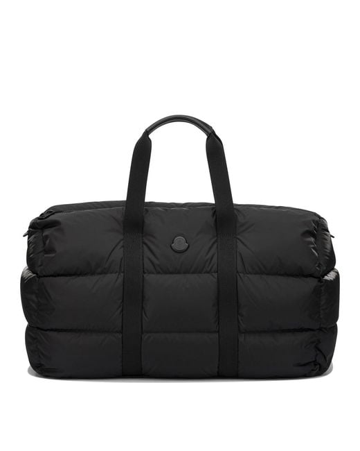 Moncler Black "Caradoc" Travel Bag for men