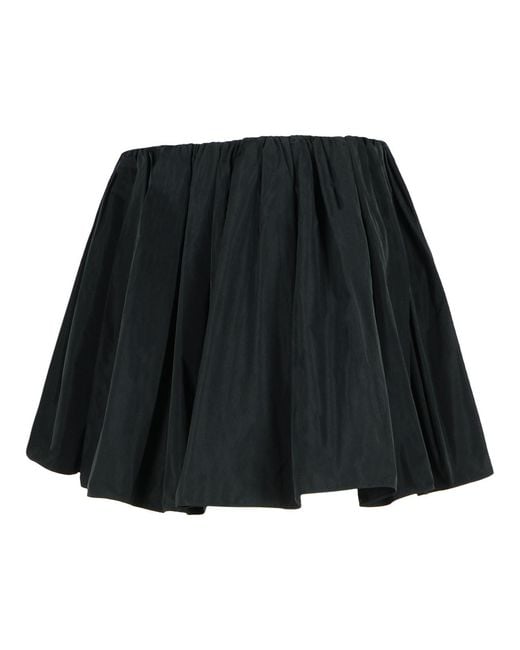 J.W. Anderson Black Jw Anderson Polyester Shorts Skirt
