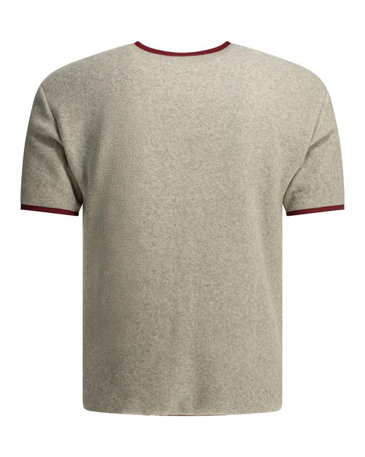 Kapital Gray Nanesaku Crewneck Sweatshirt for men
