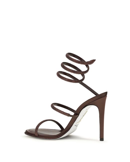 Rene Caovilla Metallic Cleo Sandals
