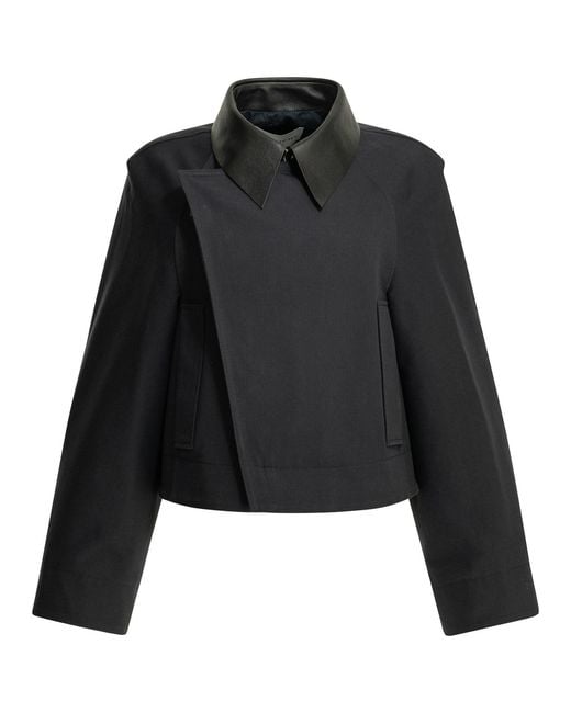 Givenchy Black Lightweight Cropped Jacket