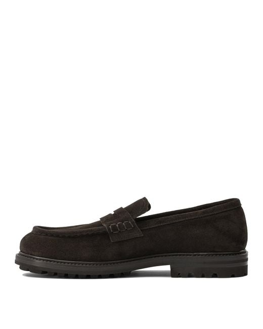 Henderson Black Loafers & Slippers Brown for men