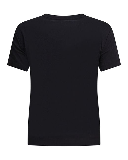 Max Mara Pure Black T-Shirts