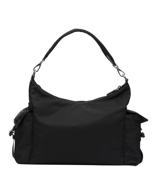 Prada Black Explore Large Shoulder Bag for men