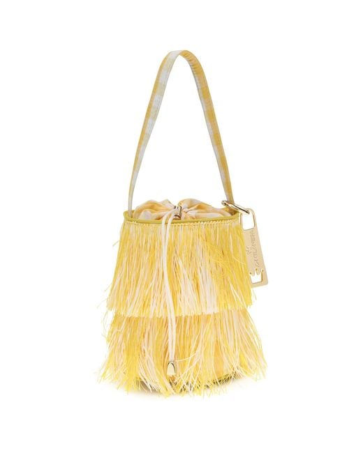 La Milanesa Metallic Shoulder Bag Anemone