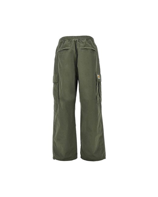 Carhartt Green 'Mandler' Cargo Pants for men