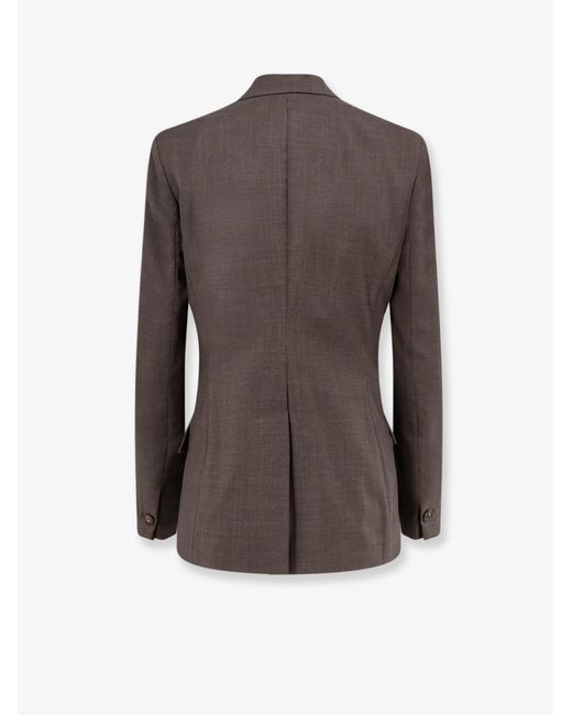 Hevò Gray Frigole Virgin Sheep's Wool Suit