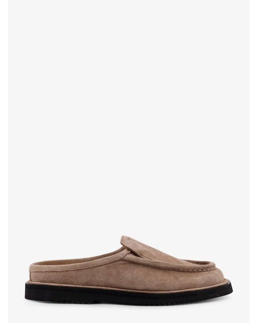 Reference Brown The Canoa Resort Suede Sabot for men