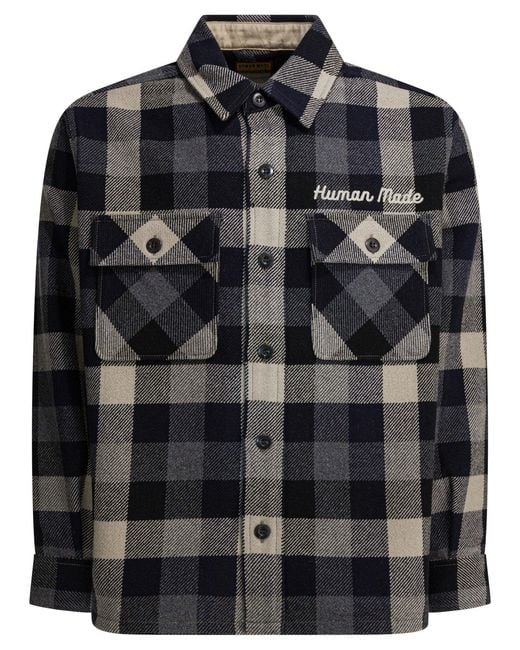 Men's Wool Overshirt Jacket Jackets And Coats Black