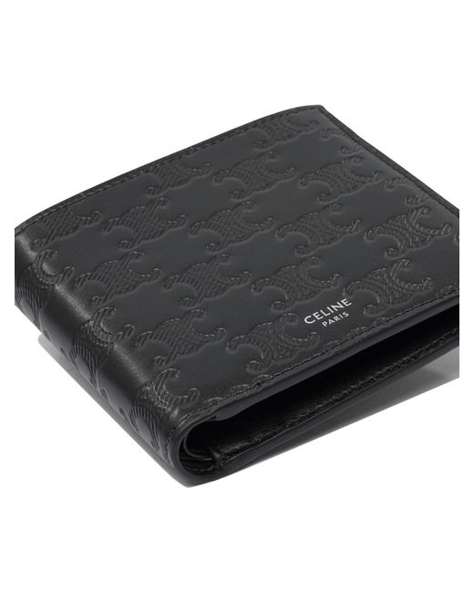 Céline Black Calfskin Wallet for men